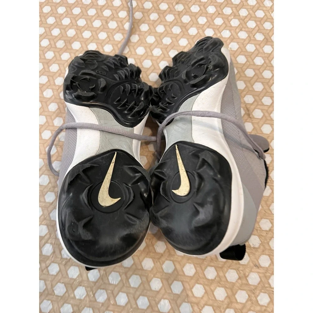 Nike Trout Baseball Cleats Gray Black Size 4.5Y FB6340-002